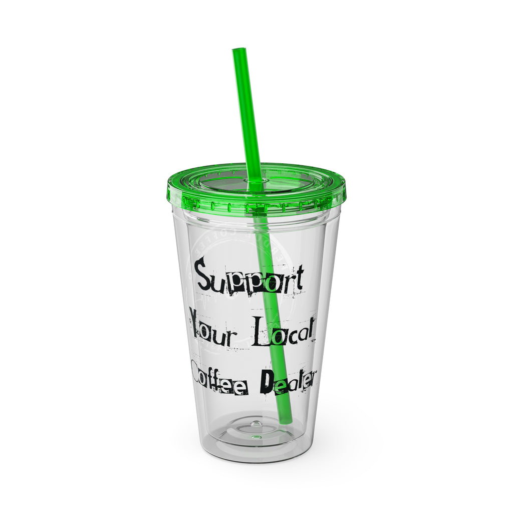 16oz Acrylic Tumbler Cold Brew Iced Coffee