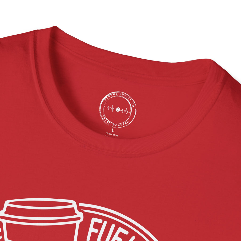 Coffee & Anxiety T-Shirt — "Fueled by Coffee and Anxiety" Graphic Tee