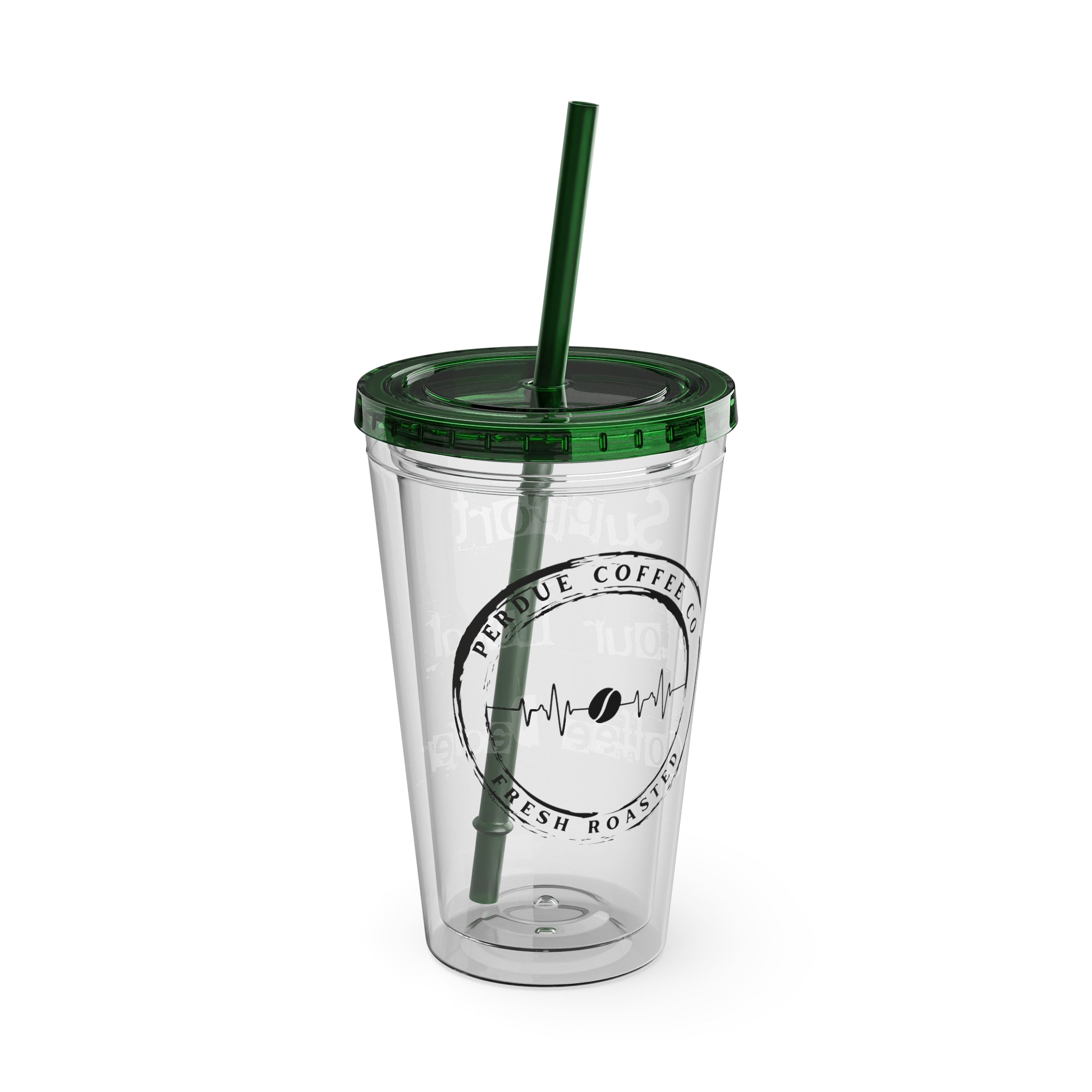 16oz Acrylic Tumbler Cold Brew Iced Coffee