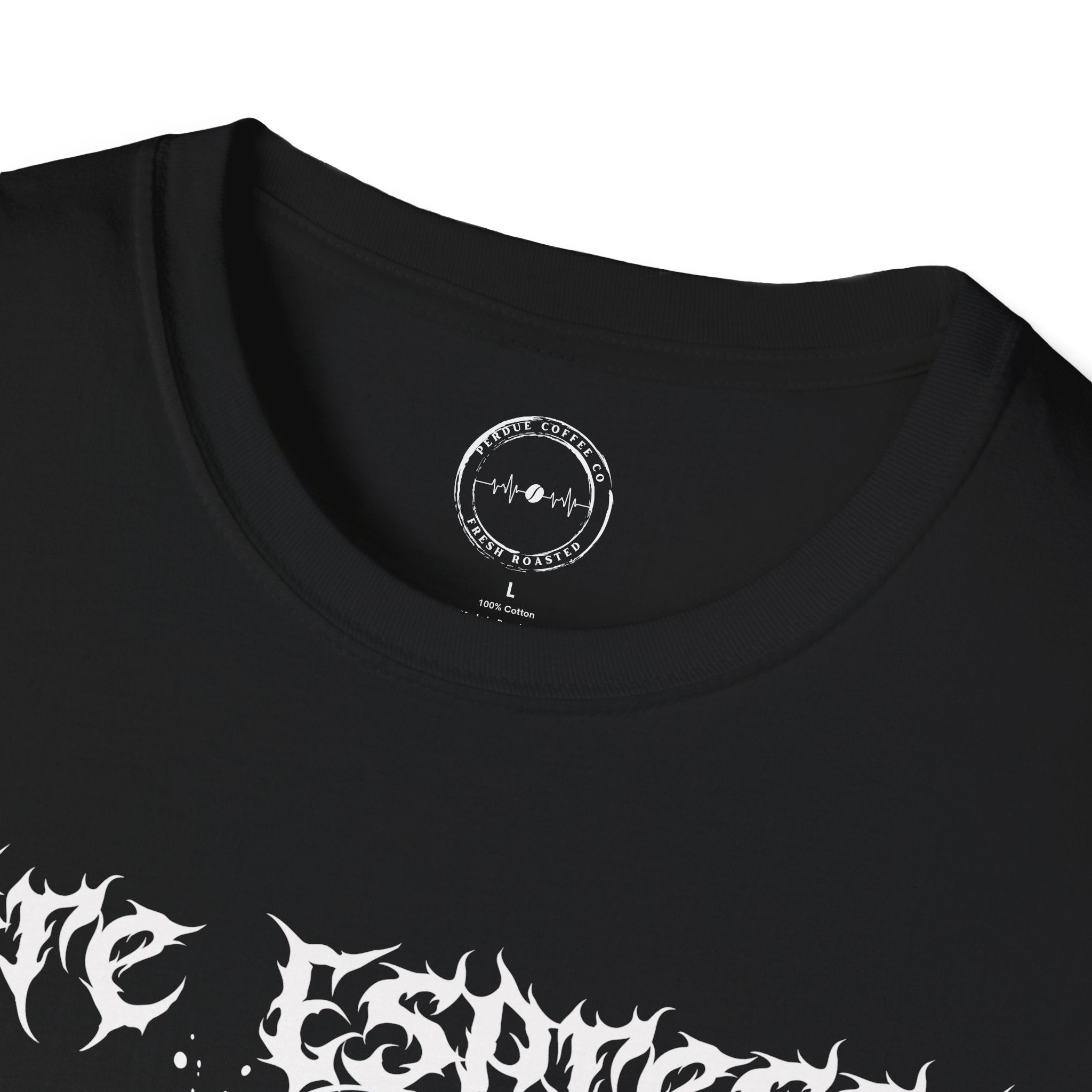 More Espresso Less Depresso Heavy Metal Tee