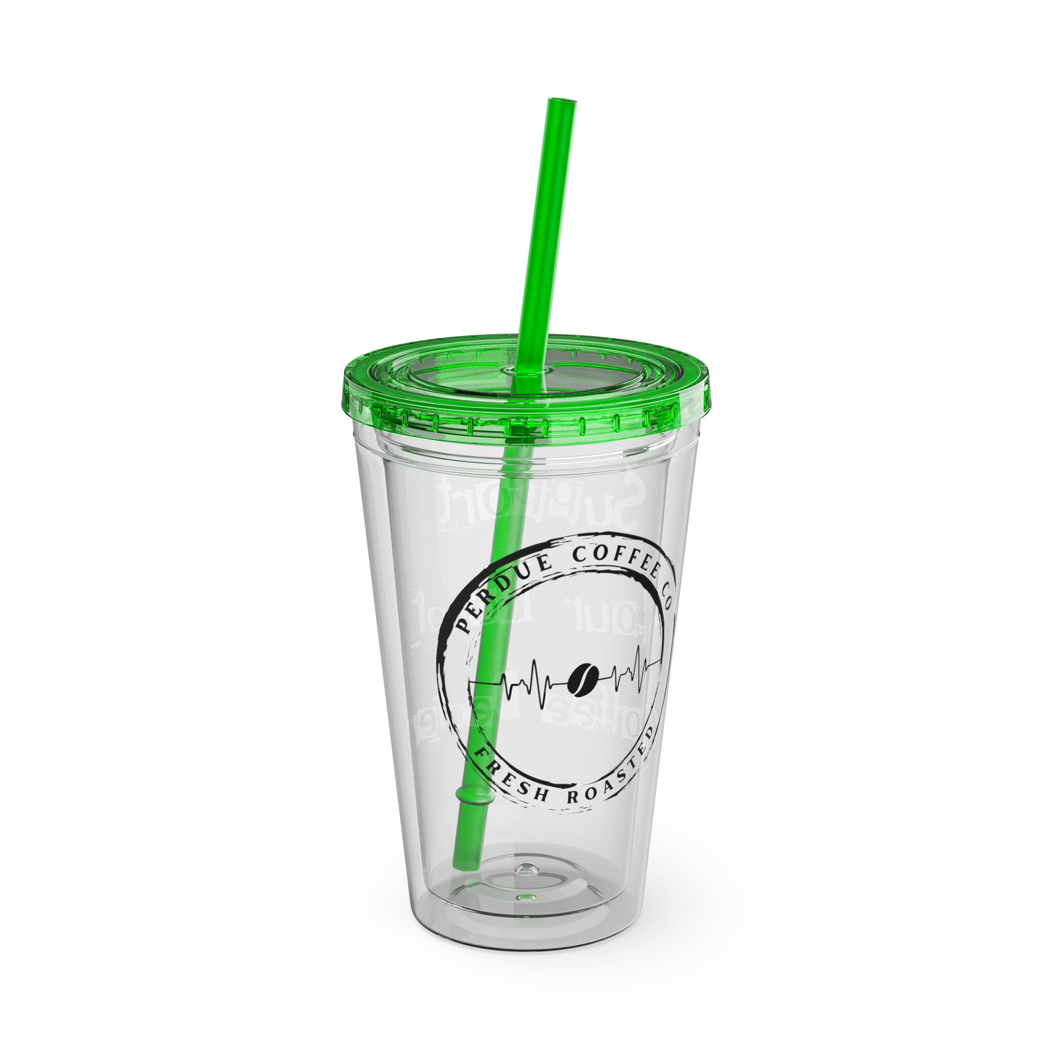 16oz Acrylic Tumbler Cold Brew Iced Coffee