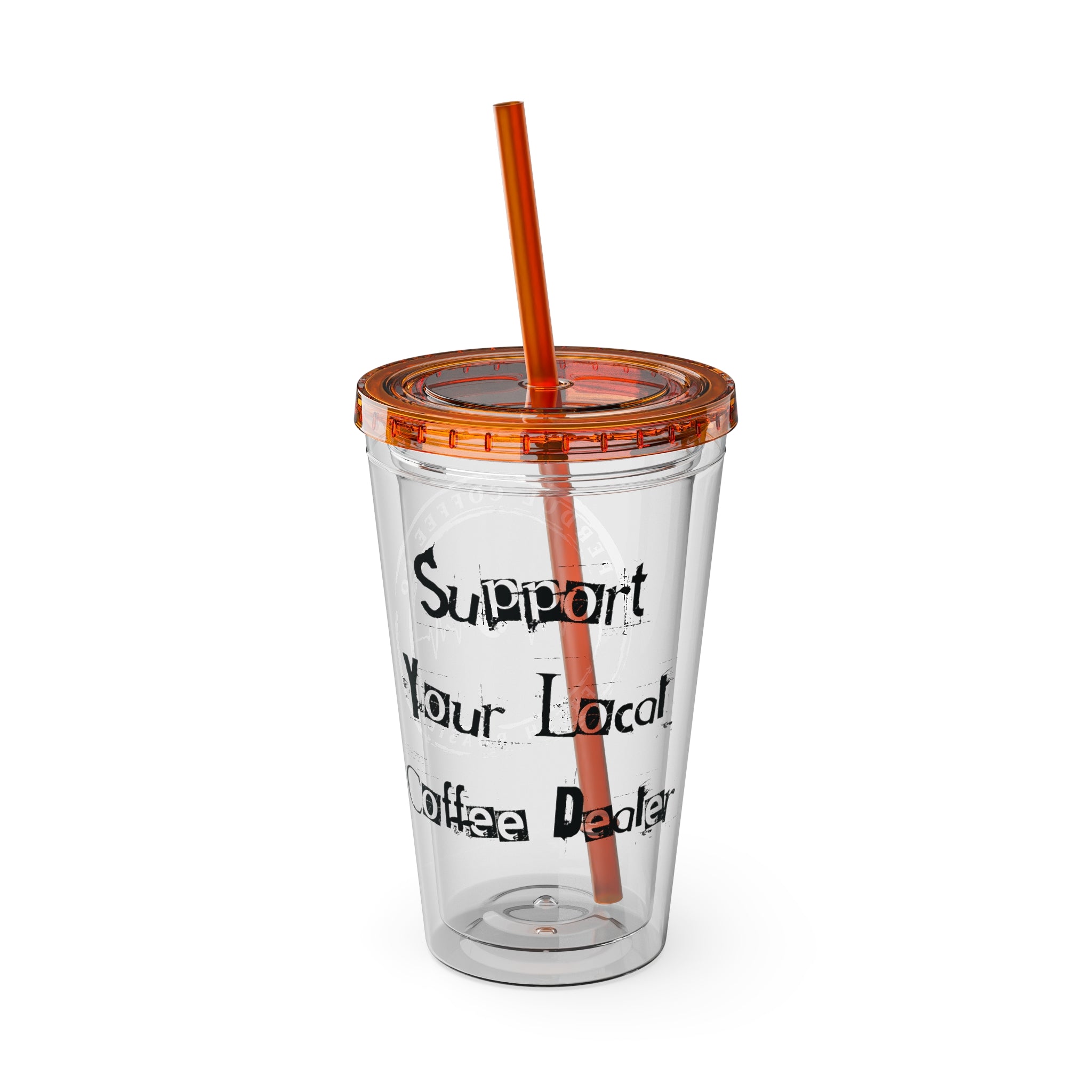 16oz Acrylic Tumbler Cold Brew Iced Coffee