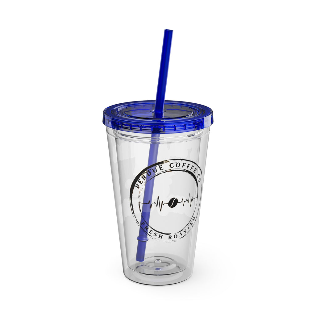 Dilly Dally Coffee Cat Tumbler