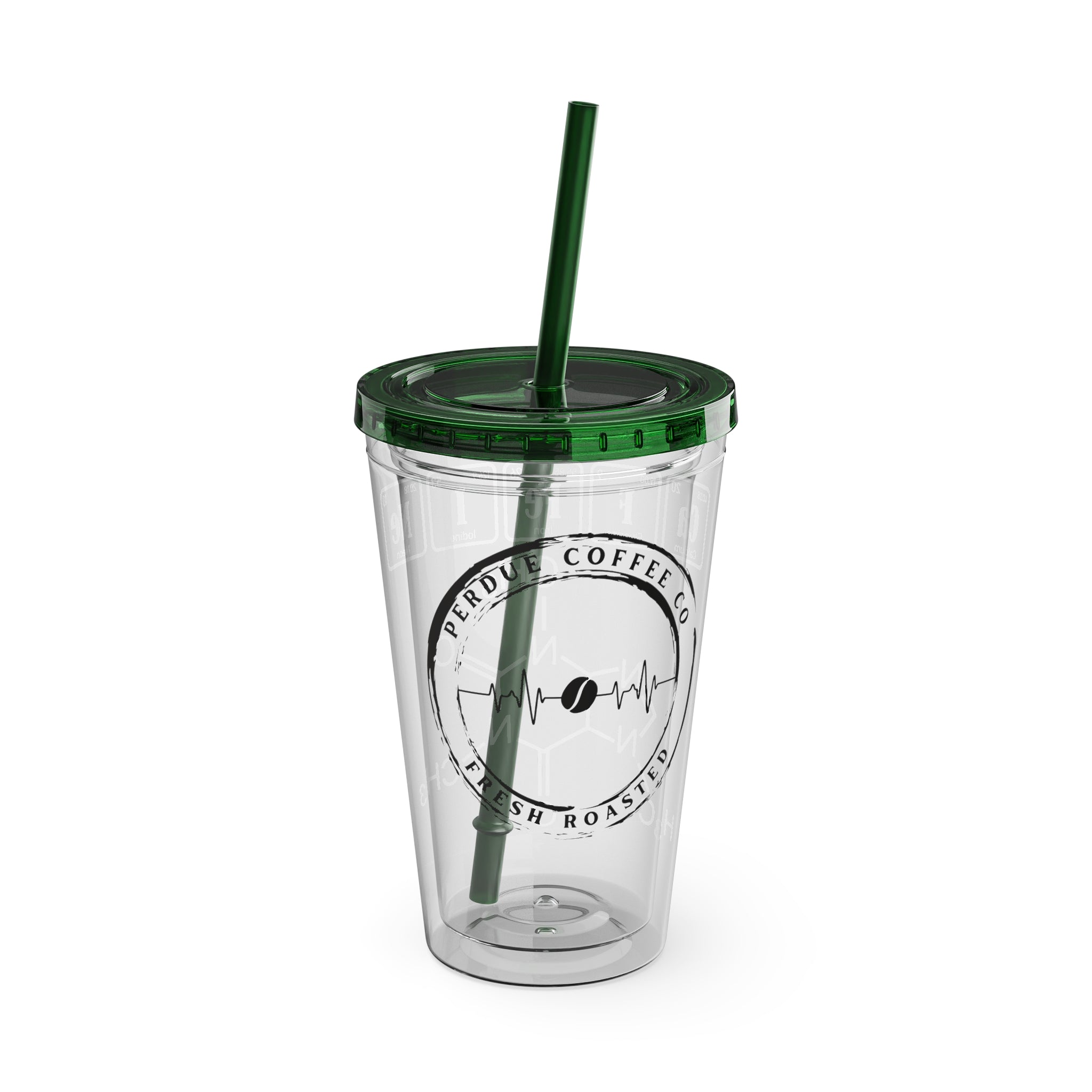 Chemistry Periodic Elements 16oz Tumbler with Straw