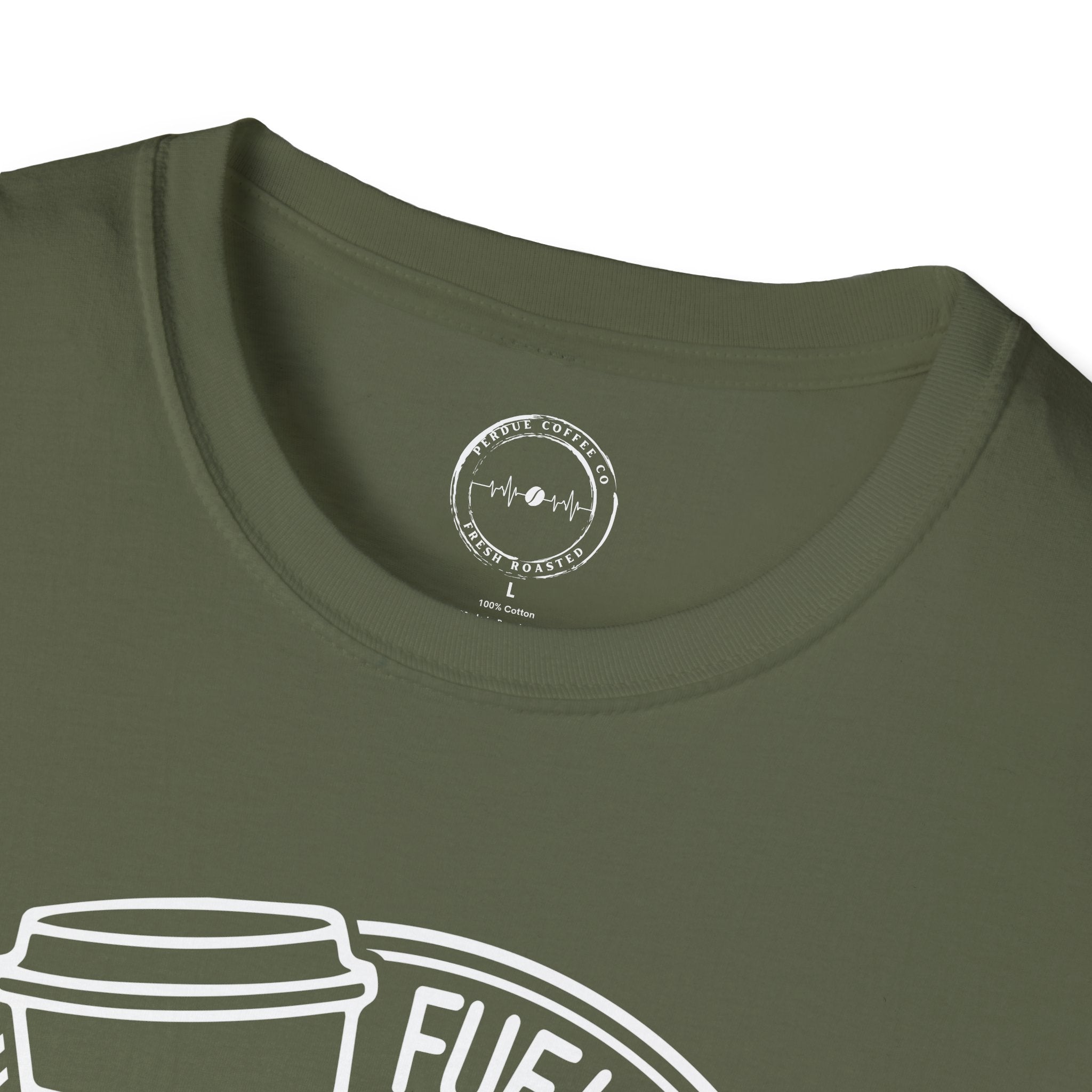 Coffee & Anxiety T-Shirt — "Fueled by Coffee and Anxiety" Graphic Tee