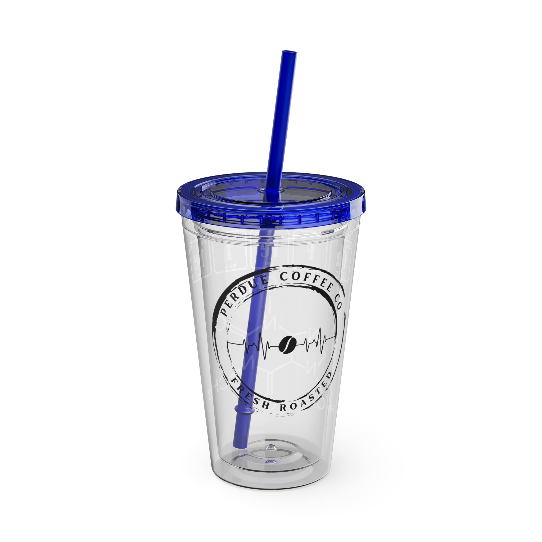 Chemistry Periodic Elements 16oz Tumbler with Straw