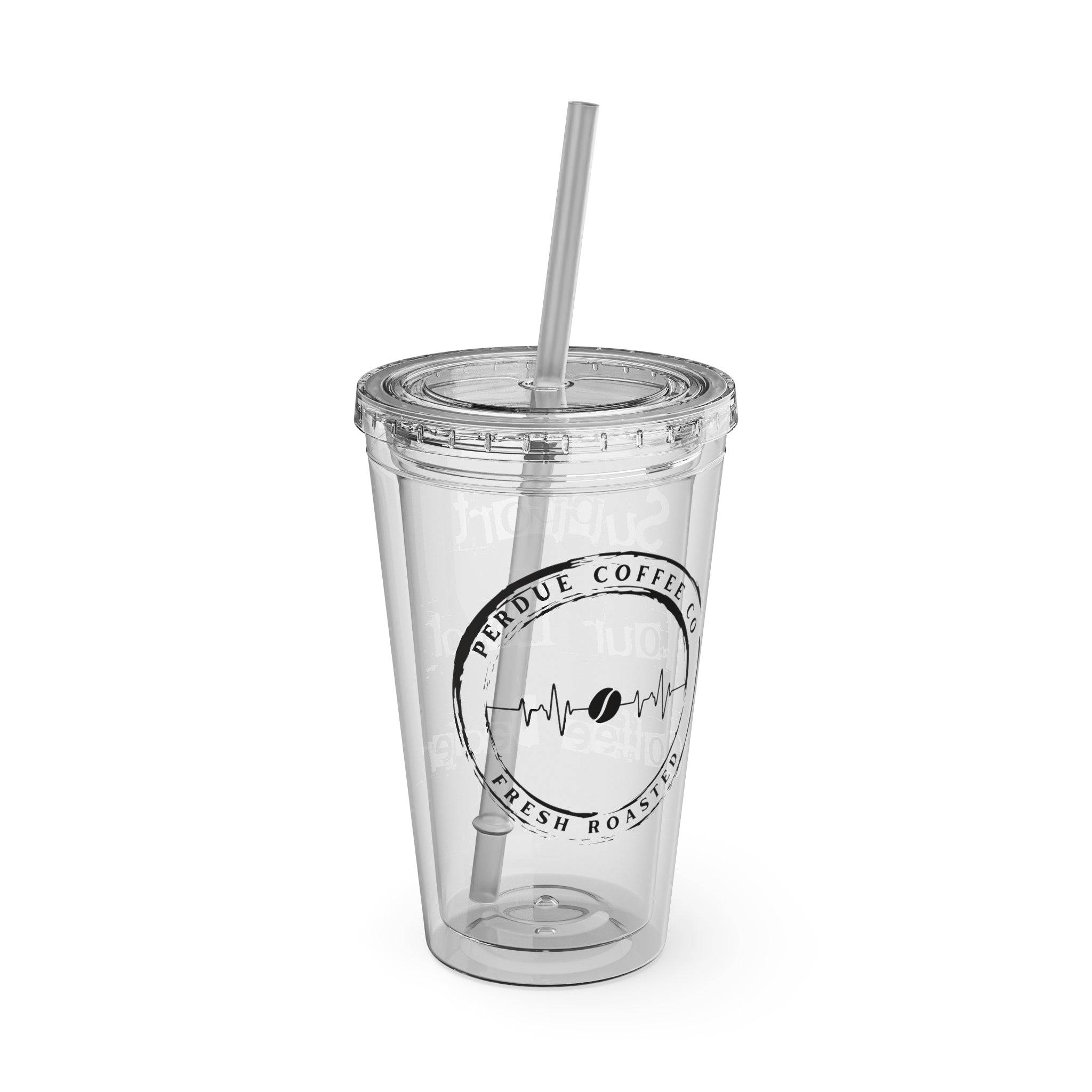 16oz Acrylic Tumbler Cold Brew Iced Coffee