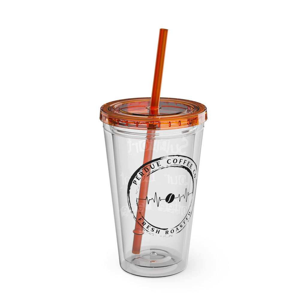 16oz Acrylic Tumbler Cold Brew Iced Coffee