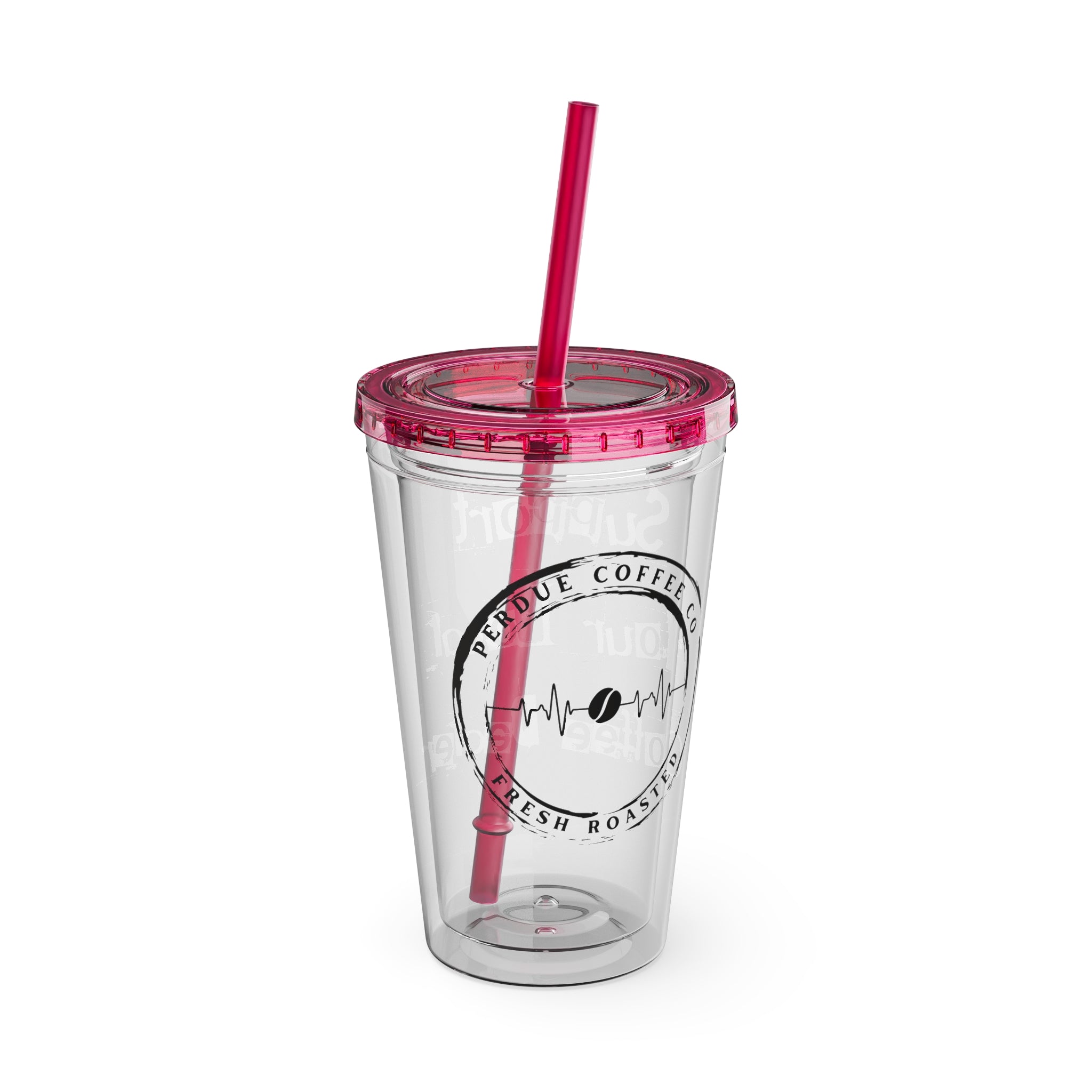 16oz Acrylic Tumbler Cold Brew Iced Coffee