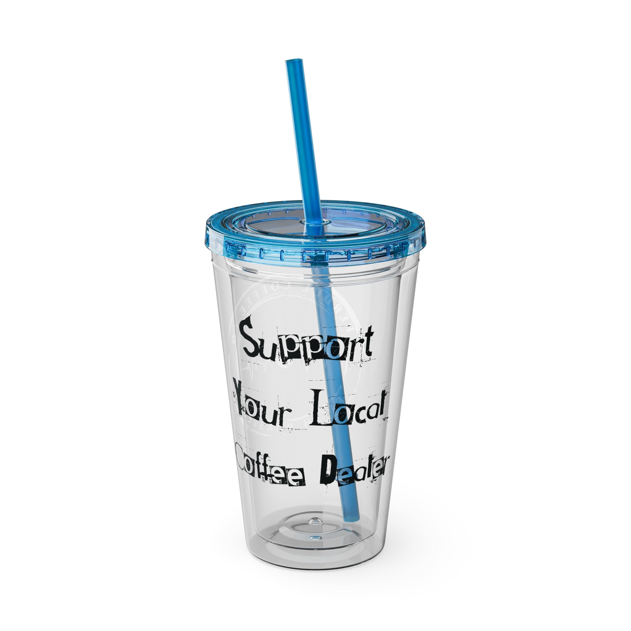 16oz Acrylic Tumbler Cold Brew Iced Coffee