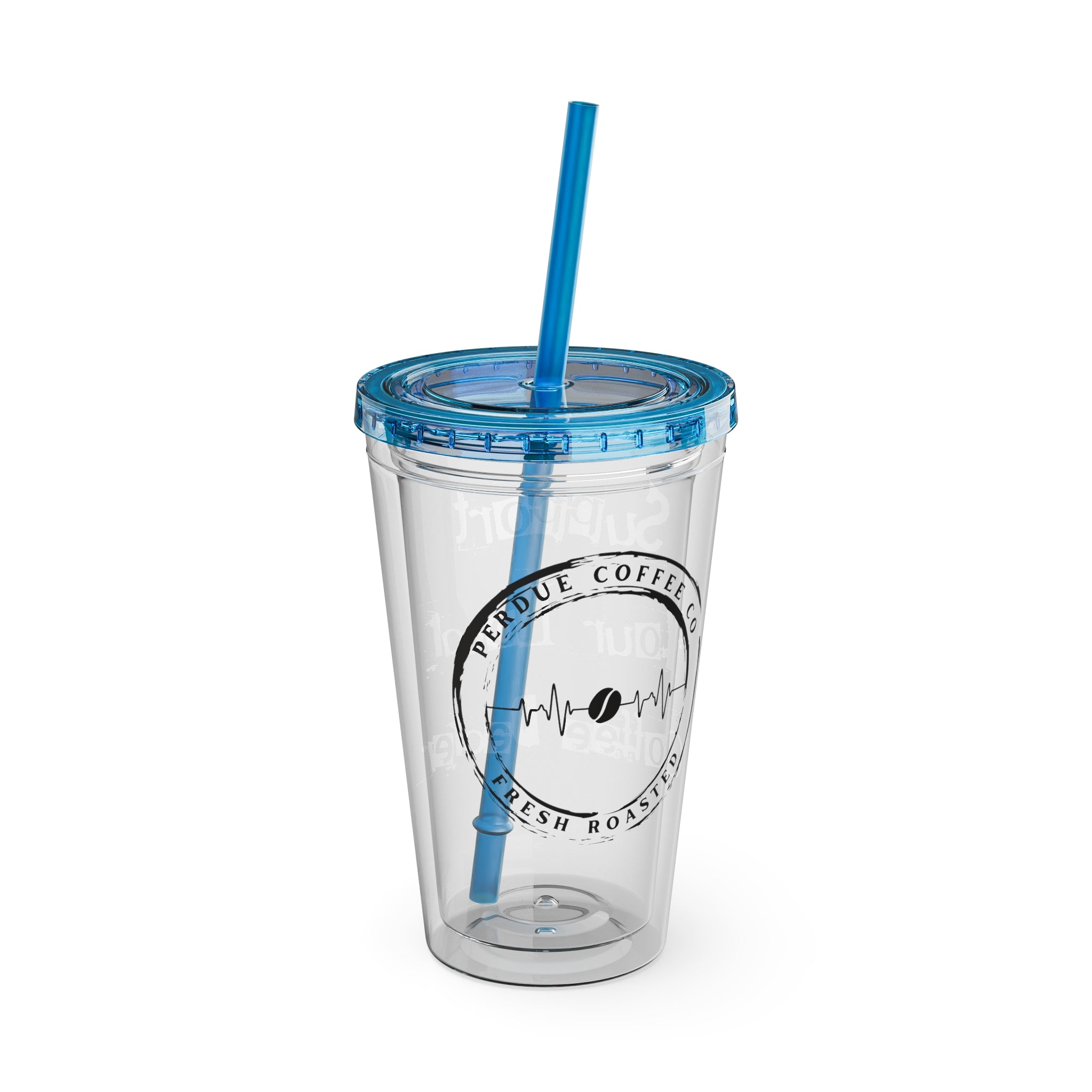 16oz Acrylic Tumbler Cold Brew Iced Coffee