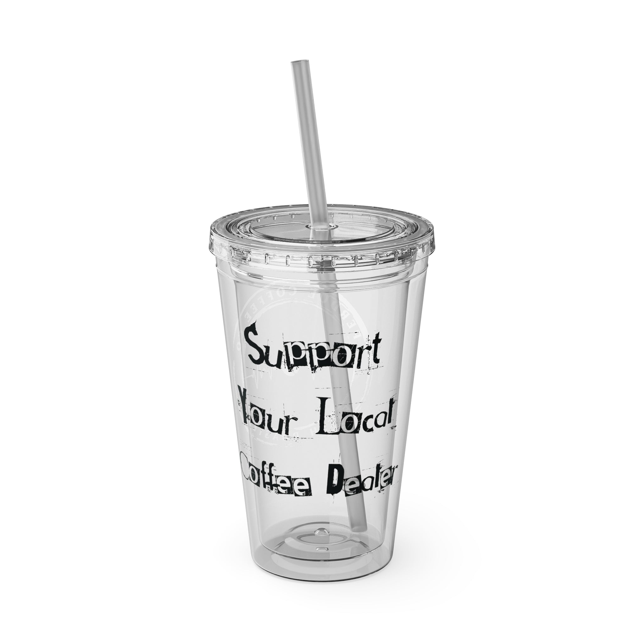 16oz Acrylic Tumbler Cold Brew Iced Coffee