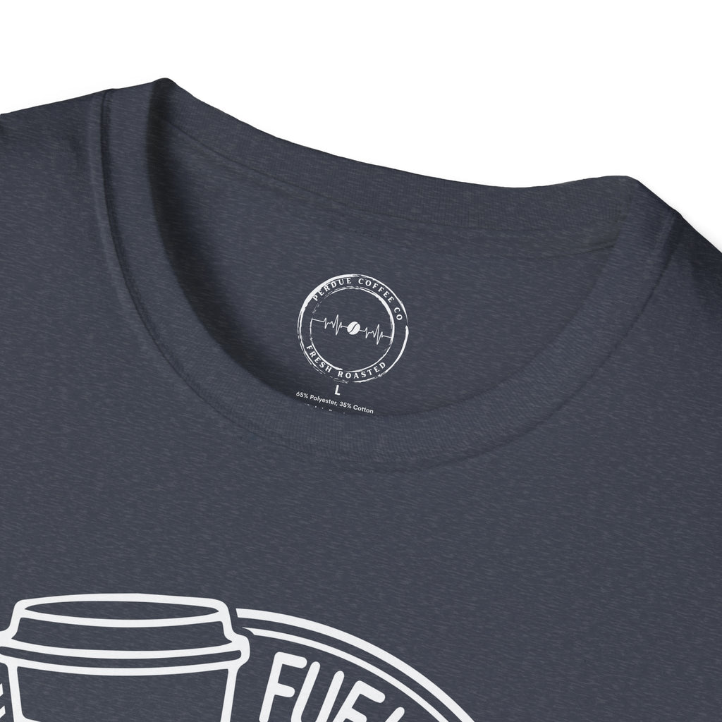 Coffee & Anxiety T-Shirt — "Fueled by Coffee and Anxiety" Graphic Tee
