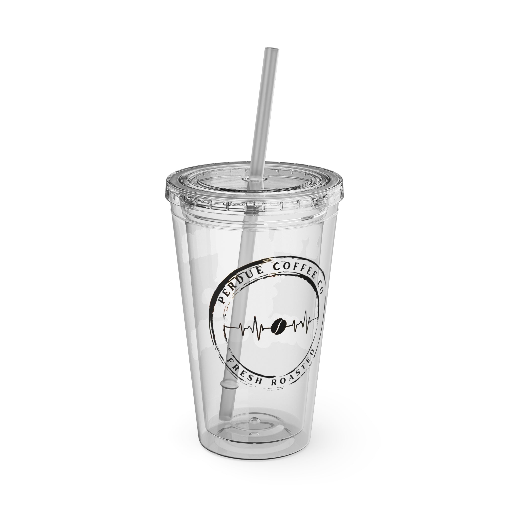 Dilly Dally Coffee Cat Tumbler