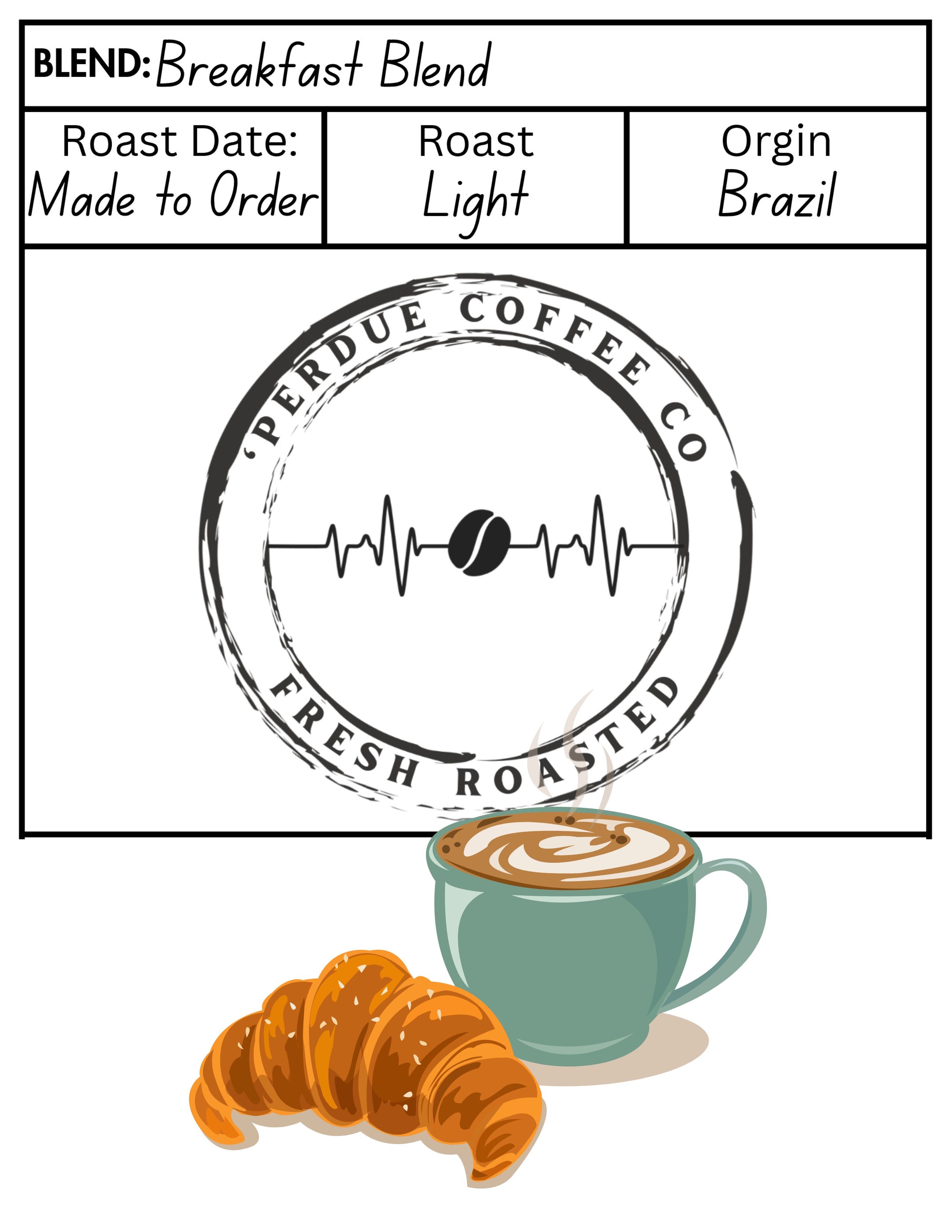 Breakfast Blend 1lb (16 ounce)